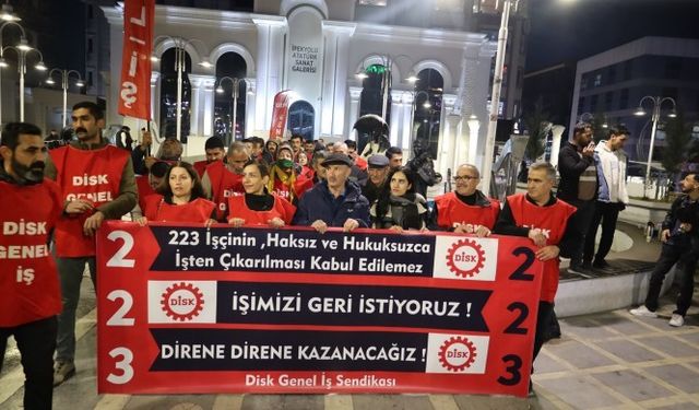 İşçilerin hak arayışı 129'uncu gününde