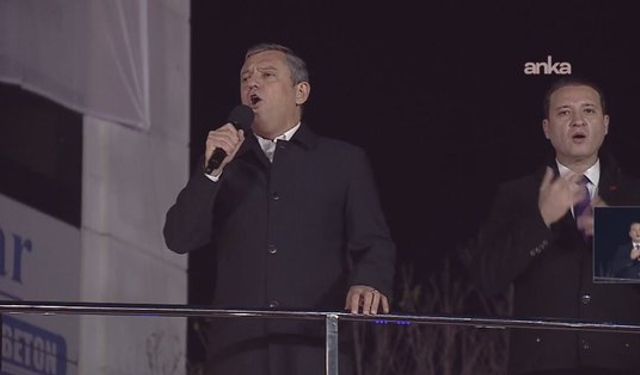 Çatalca'da 'Millet İradesine Sahip Çıkıyor' mitingi