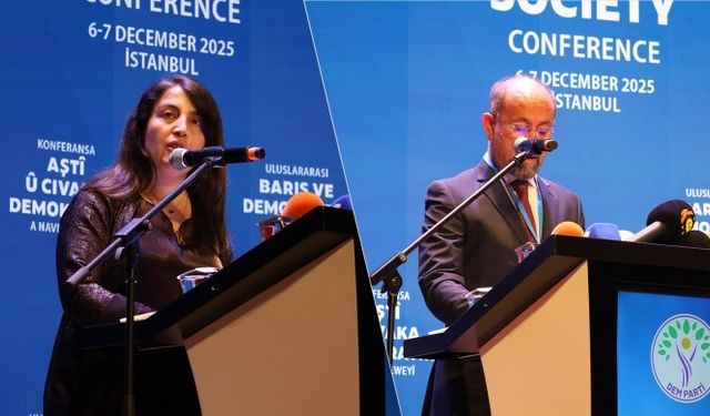 Barzani ve Bafıl Talabani, DEM Partinin düzenlediği konferansa mesaj gönderdi