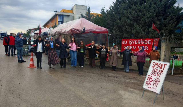 Smart Solar işçilerinin grevi 86'ncı gününde