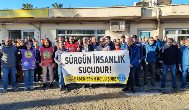 Mersin’de üç kamu emekçisine sürgün: 'Bizi baskıyla susturamazsınız'