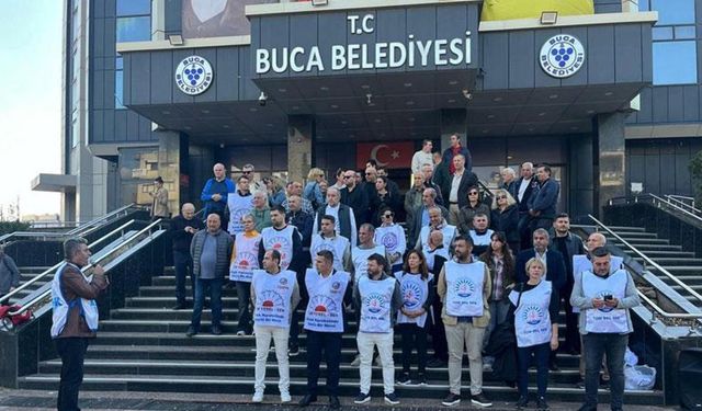 Buca'da bu sefer memurlar iş bıraktı