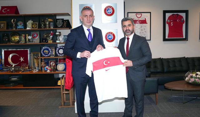 Amedspor’dan TFF Başkanı Hacıosmanoğlu’na ziyaret