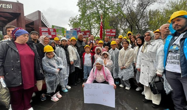 Doruk Madencilik işçileri: “Haklarımızı alana kadar buradayız”
