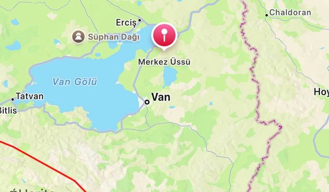 Van’da 5.2 büyüklüğünde deprem!