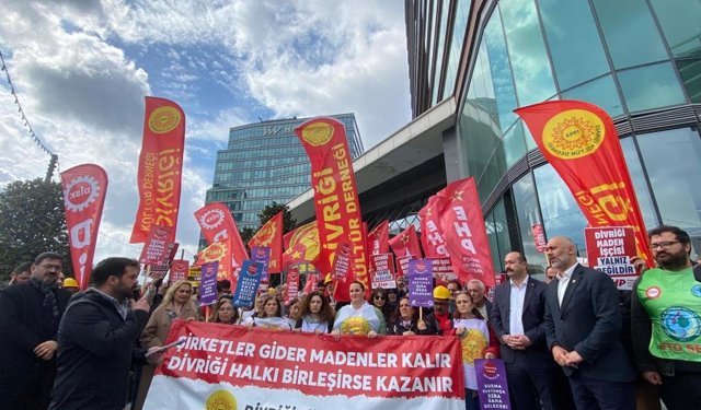 Divriği maden işçilerinin OYAK’a karşı 144 günlük direnişi sürüyor