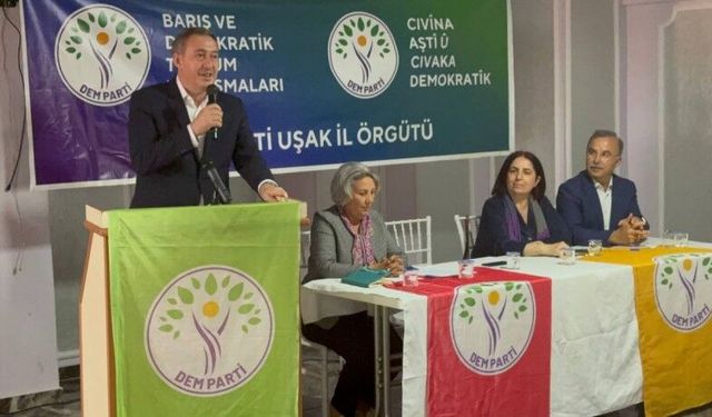 Bakırhan’dan Uşak’ta “ortak yaşam” vurgusu