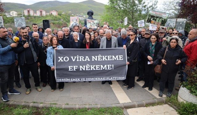Dersim Tertelesi’nde yaşamını yitirenler anıldı: “Adalet ve yüzleşme çağrısı”