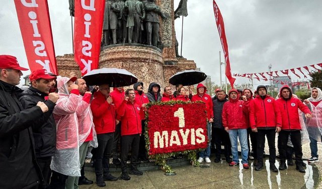 Yasaklar altında 1 Mayıs: DİSK Taksim’de