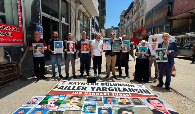 Dört kentte kayıplar için adalet talebi