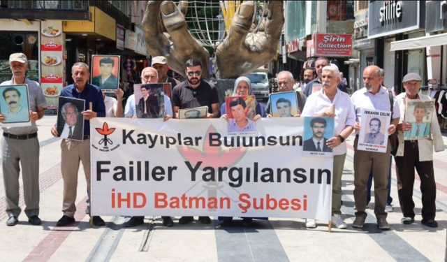 Kayıp yakınları üç kentte adalet çağrısını yineledi