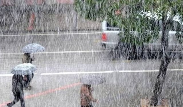 Meteoroloji’den 5 ile kuvvetli yağış uyarısı
