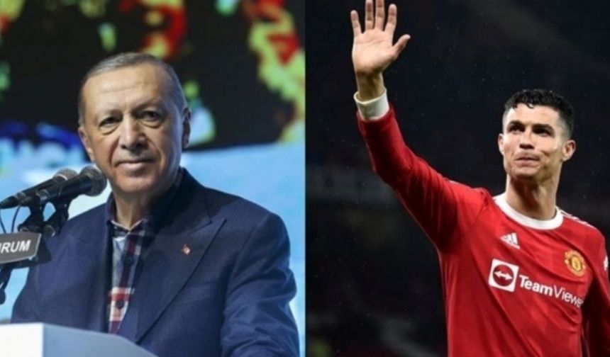 Erdoğan, Ronaldo’nun yeni adresini açıkladı