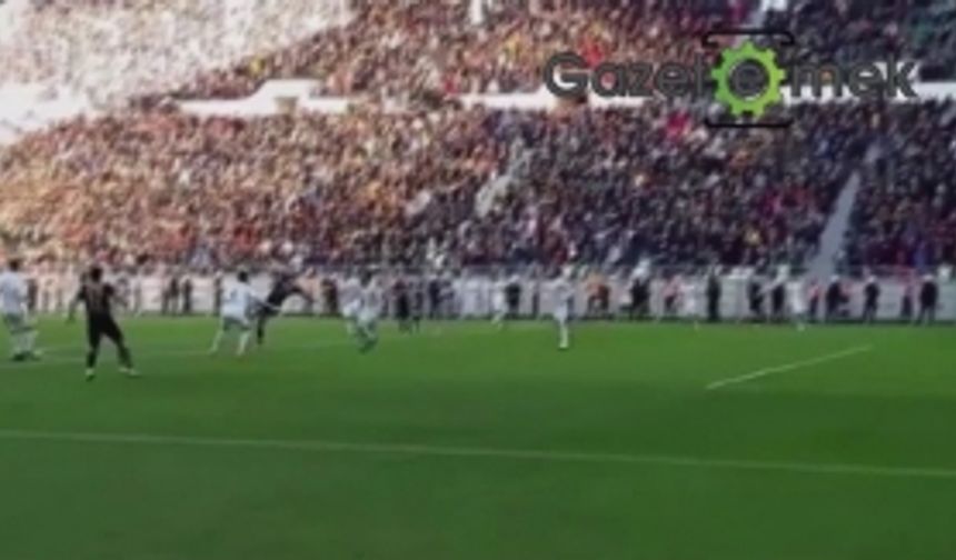 Amedspor'dan dünya futbol tarihine geçecek harika gol