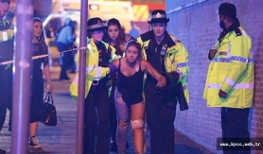 İngiltere Terör  Saldırısı Görüntüsü
