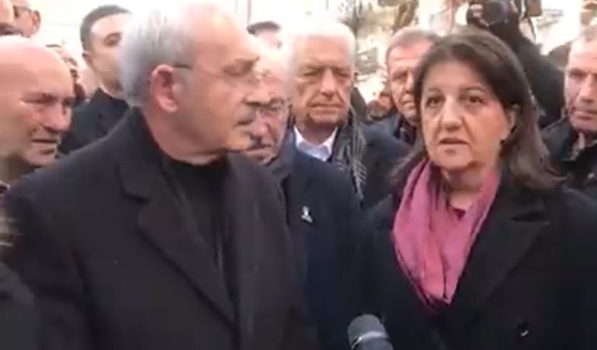 Kemal Kılıçdaroğlu ve Pervin Buldan Diyarbakır’da birlikte açıklama yaptı