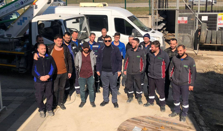 Eylem yapan Uluğ Enerji işçileri işten çıkarıldı