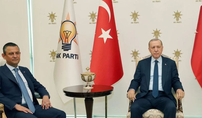 Özgür Özel ile Erdoğan bir araya geldi: Görüşme AKP Genel Merkezi'nde