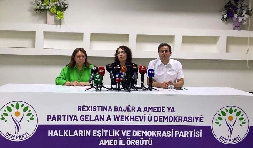 DEM'den Diyarbakır'daki AKP’li başkan hakkında dikkat çeken iddia!
