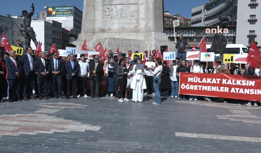 Ataması yapılmayan öğretmenler Ankara’dan seslendi: Mülakata değil liyakata atama