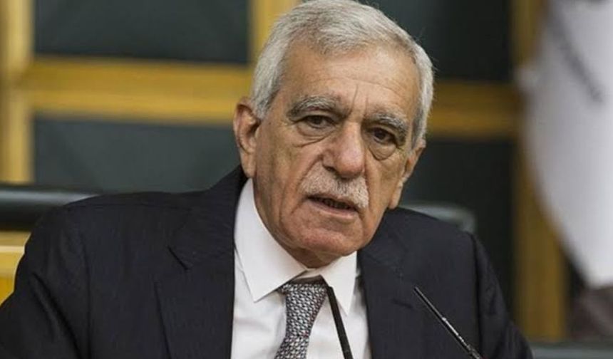 Ahmet Türk'ten Erdoğan ve Bahçeli'ye: "Önce işin ciddiyetini görmemiz lazım"