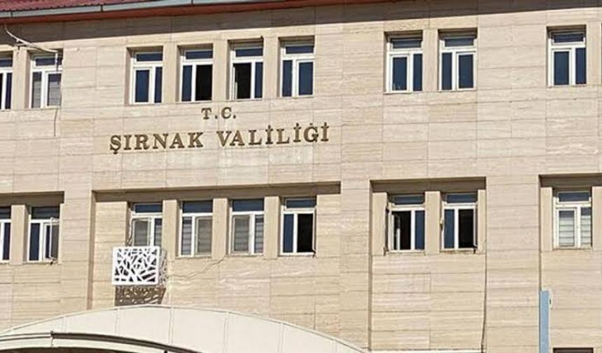 Şırnak'ta 15 günlük yasak