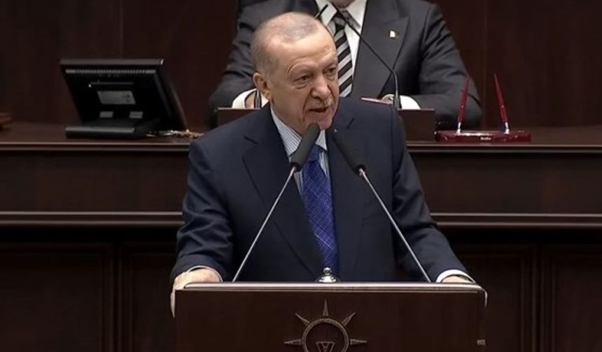 Erdoğan, partisinin grup toplantısında gündeme ilişkin değerlendirmelerde bulunuyor
