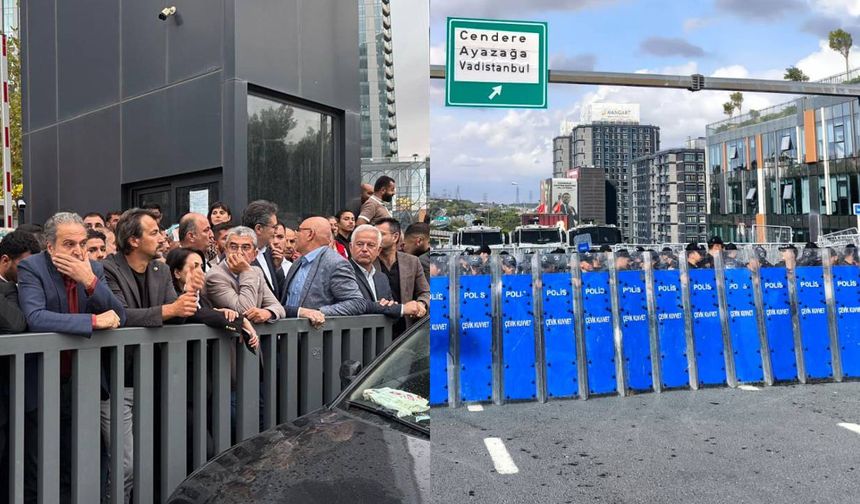 CHP İstanbul İl Başkanlığı ablukada: Nöbet sürüyor