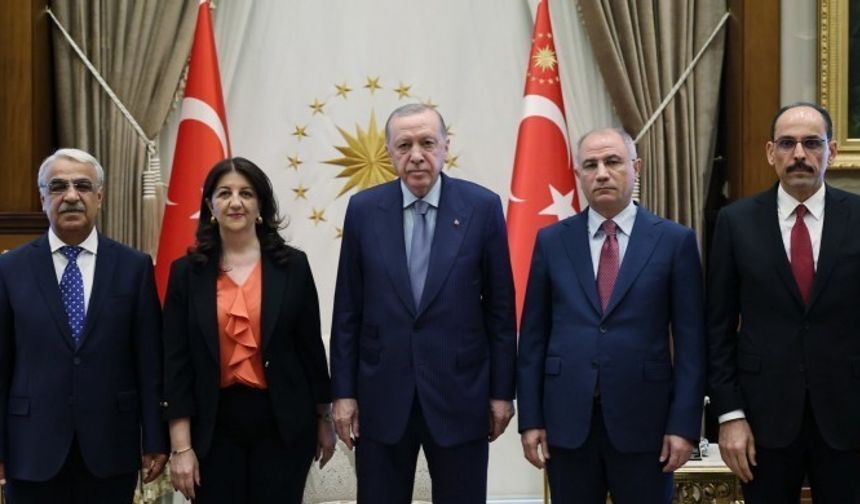 DEM Parti heyeti bir kez daha Erdoğan ile görüşecek
