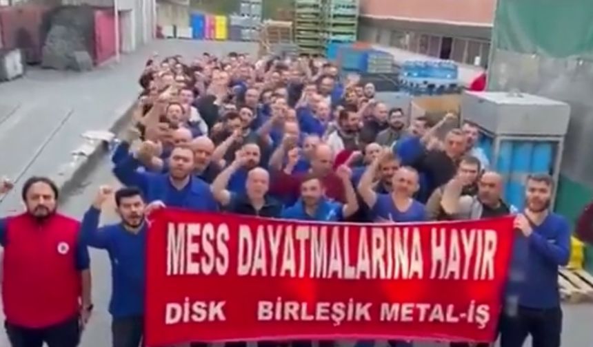 Metal işçisinden patronlara uyarı: Kazanılmış hakları tartışmayız, sefalet ücreti istemiyoruz