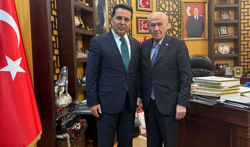 Ahmet Özer, Devlet Bahçeli'yi ziyaret etti