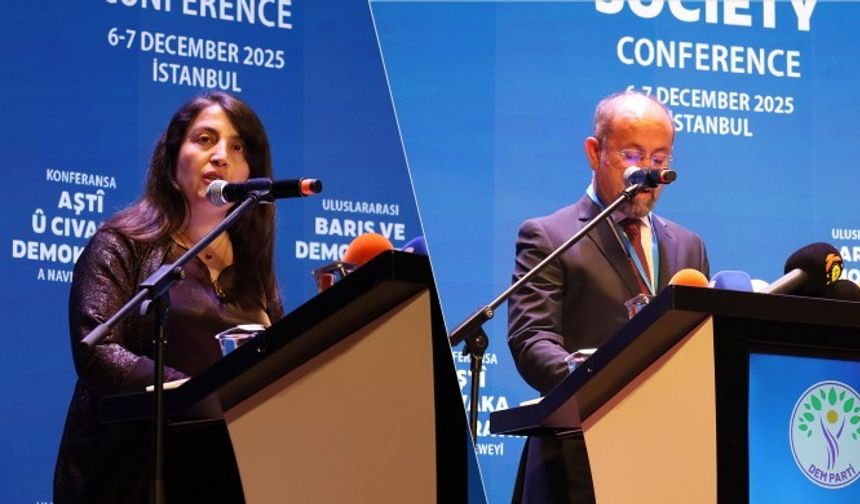 Barzani ve Bafıl Talabani, DEM Partinin düzenlediği konferansa mesaj gönderdi