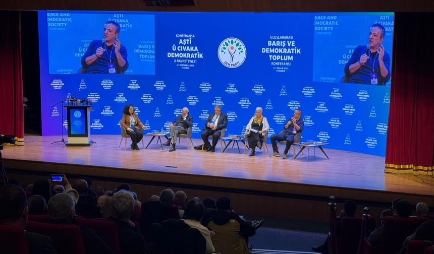 DEM Parti’nin ‘uluslararası konferansı’ ikinci gününde