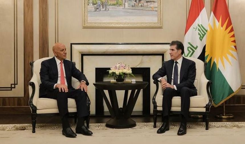 Neçirvan Barzani, Tom Barrack ile görüştü