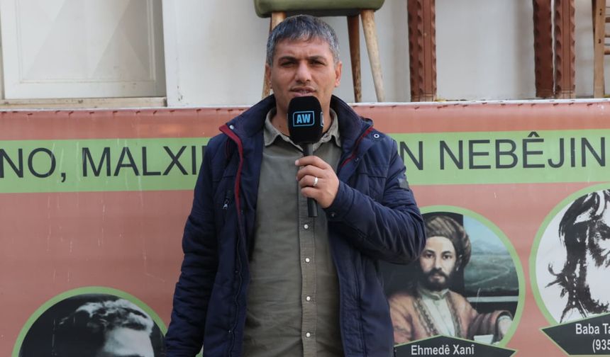 Gözaltına alınan gazeteci Nedim Oruç Şirnak'a götürüldü