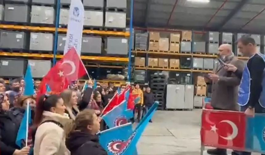 Bursa'da MESS protestosu: "Bu mücadele ekmeğimiz için"