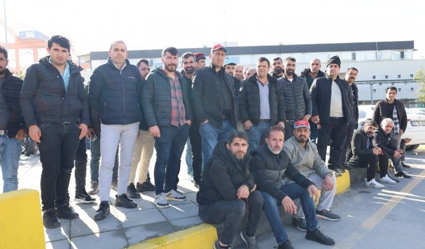 Mersin Limanı’nda işten çıkarılan işçiler: Sendikalı olmak suç değildir