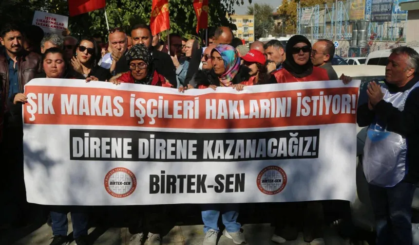 Şık Makas işçisi direnişin 4’üncü ayında yürüyor