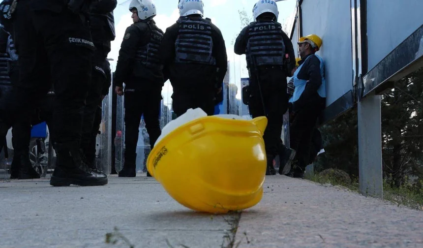 Enerji Bakanlığı önünde açlık grevine müdahale: 110 madenci gözaltında