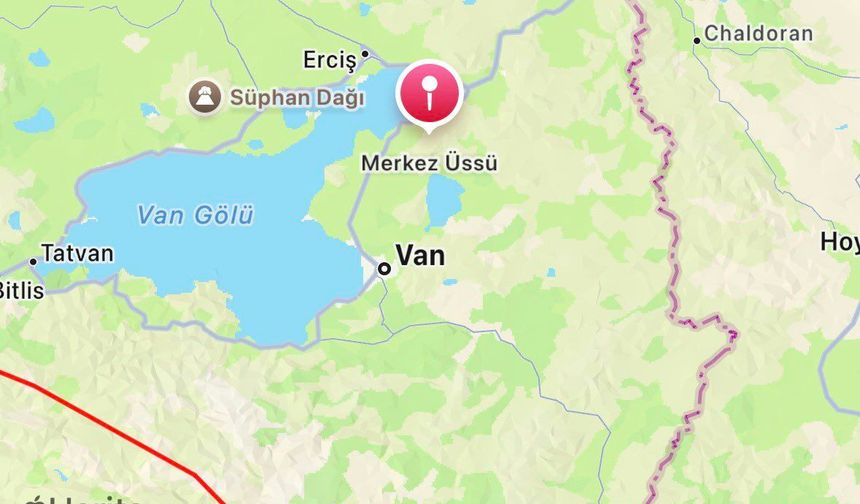 Van’da 5.2 büyüklüğünde deprem!