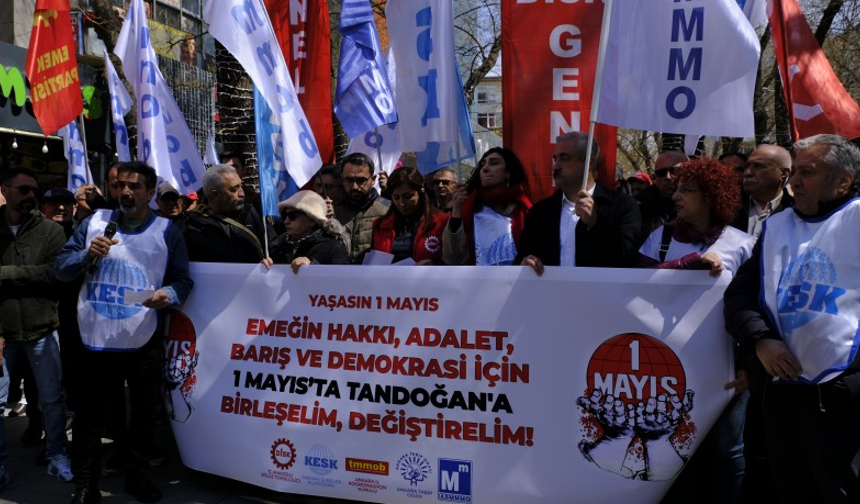 Emek Örgütleri Ankara’da 1 Mayıs için çağrı yaptı