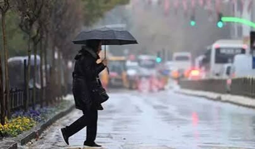 Meteoroloji alarm verdi: Çok sayıda ilde kuvvetli sağanak bekleniyor