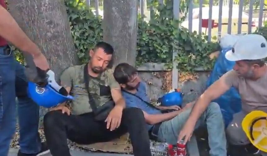 Maden işçileri eylemlerinin dördüncü gününde gözaltına alındı: Gazeteci Sultan Kılıç Ankara'dan bildiriyor