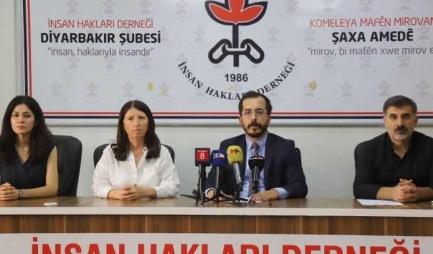 İHD Diyarbakır Şubesi: 6 ayda 1.804 hak ihlali yaşandı
