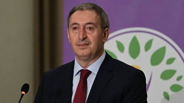 Tuncer Bakırhan’dan hastanede tedavi gören Mehdi Zana’ya ziyaret