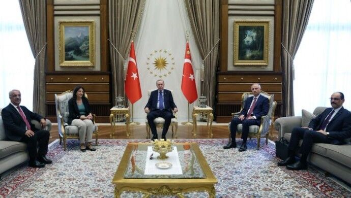 İmralı Heyeti Erdoğan ile görüştü: Görüşme 1 saat 40 dakika sürdü